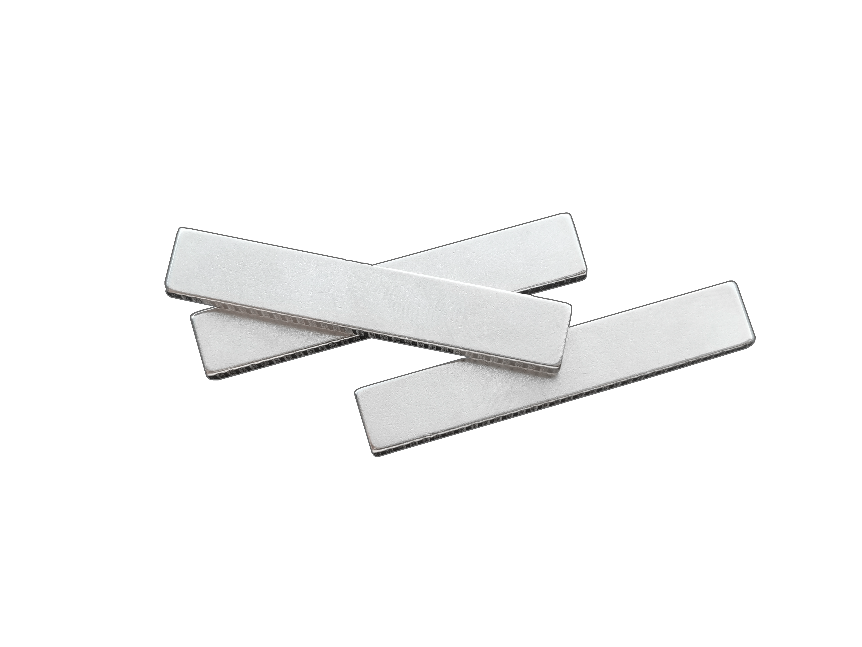 9 mm long, 2 mm wide, 1 mm thick nickel-plated brass conductive block, SMT current-carrying strip and copper contact for new-energy and photovoltaic applications · YTC-921-BN01